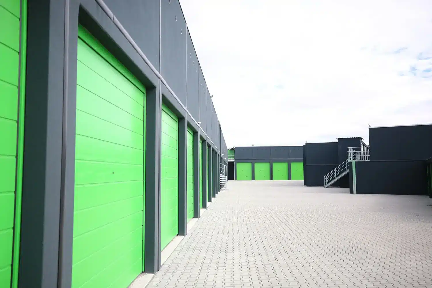 Overzicht van de garageboxen te huur in Enschede.