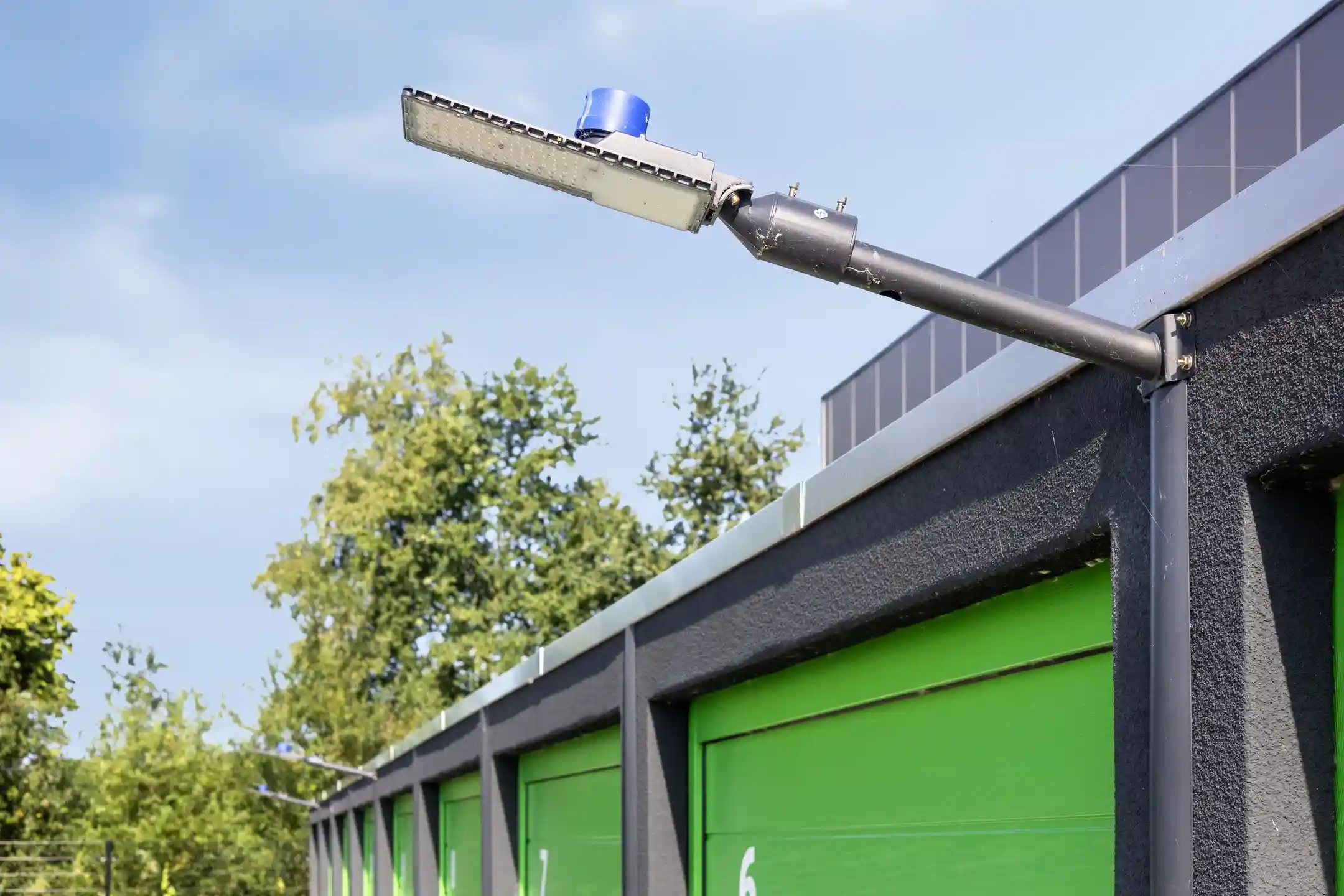 Overzicht van de garageboxen te huur in Enschede.