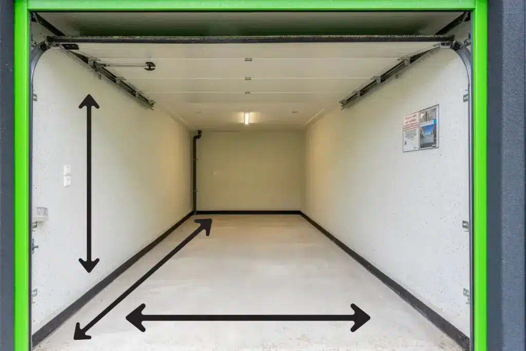 Garagebox afmetingen