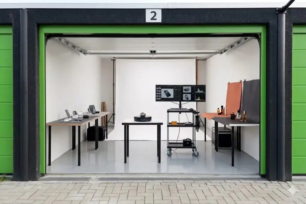 Garagebox voor fotografen