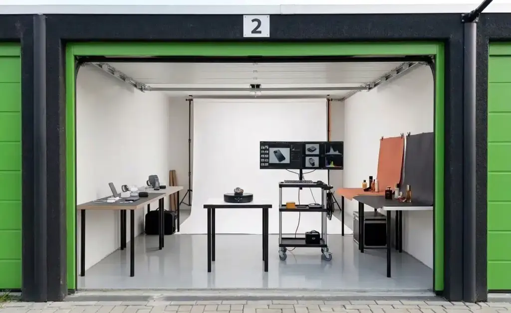Garagebox voor fotografen