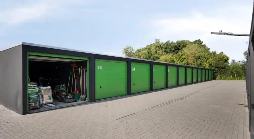 Garagebox voor hoveniers